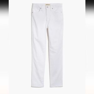 Madewell Women's Skinny White Jeans